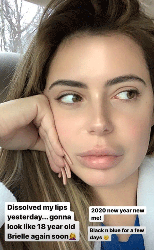 Brielle Biermann, Instagram Stories